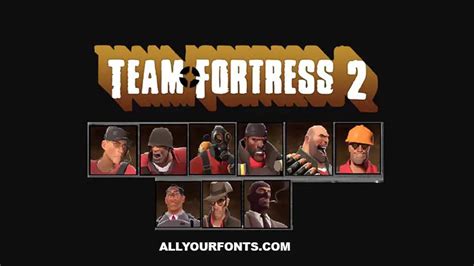 Team Fortress 2 Font Download - All Your Fonts