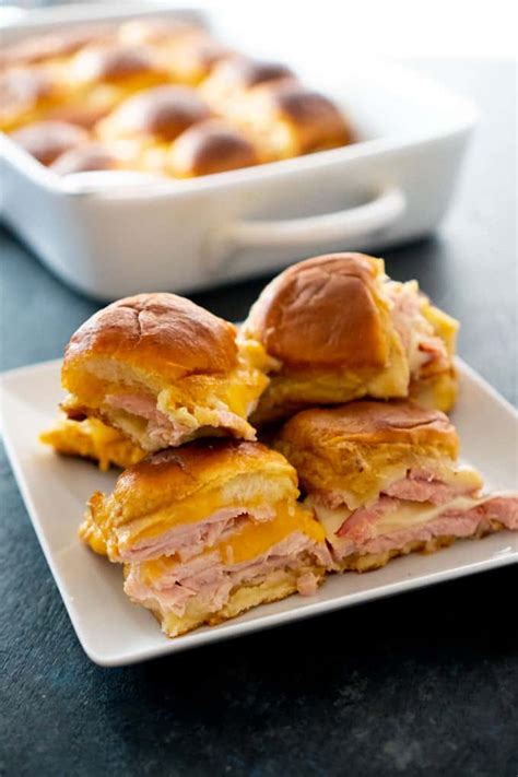 Ham & Turkey Hawaiian Roll Sliders - Easy Crowd-Pleasing Party Recipe