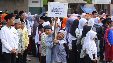 Siswa Ikut Porsadin Vii Kota Sukabumi Ajang Fastabiqul Khairat