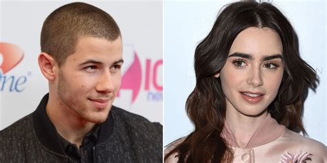 Nick Jonas Reportedly Dating Lily Collins