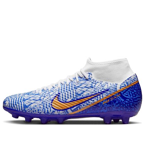 Nike Mercurial Zoom Superfly 9 Academy CR7 HG 'Blue White' DQ5307-182-KICKS CREW