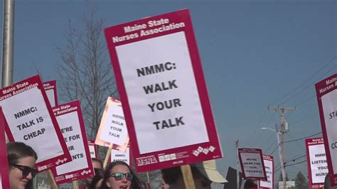 Northern Maine Medical Center Nurses Picket Over Contract Negotiations