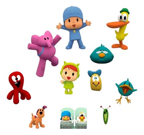 Topo De Bolo Pocoyo Personalizado Nome E Idade Mebuscar Brasil