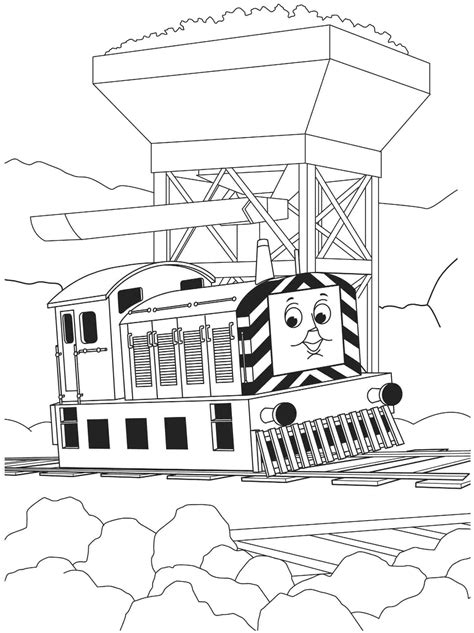 Thomas The Train Birthday Coloring Pages - rsprotinsulu