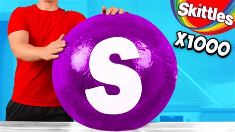 G Ant Skittles Comment Faire Le Plus Grand Du Monde Diy Skittles Par