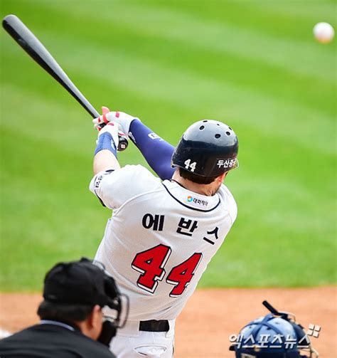 두산 Kbo 역대 두 번째 팀 통산 4만 안타 달성