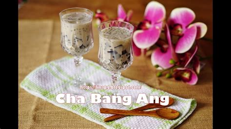 Resep Thai Cha Cincao Resep Cha Bang Ang Aka Es Cincau Ala Thailand