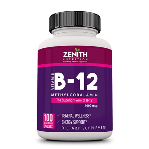 Buy Zenith Nutrition Methylcobalamin Capsules 100s Online At