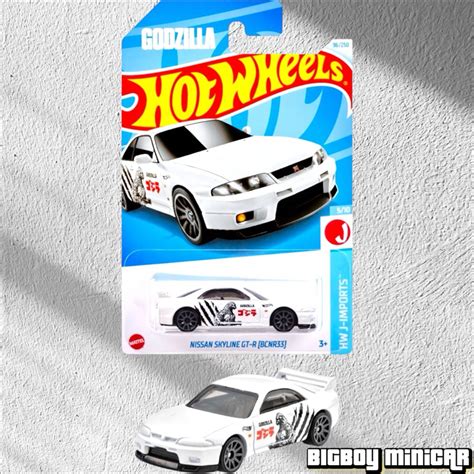 Hot Wheels Premium Nissan Skyline GT R BNR GODZILLA Shopee Thailand