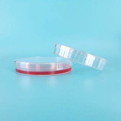 Stackable Adherent Plastic Sterile Transparent Media Culturing Uniform