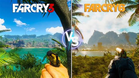 Far Cry 3 Vs Far Cry 6 Physics And Details Comparison YouTube