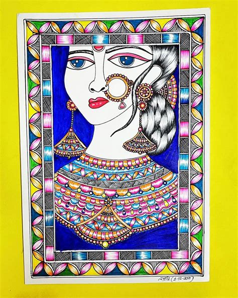 Pin By Vibha Khandelwal On Madhubani Painting Madhubani Painting