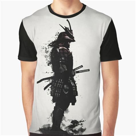 Armored Samurai Graphic T Shirt For Sale By Nicklas Gustafsson