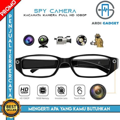 Jual Kacamata Kamera Full Hd P Spy Camera Eyeglasses Bisa Rekam