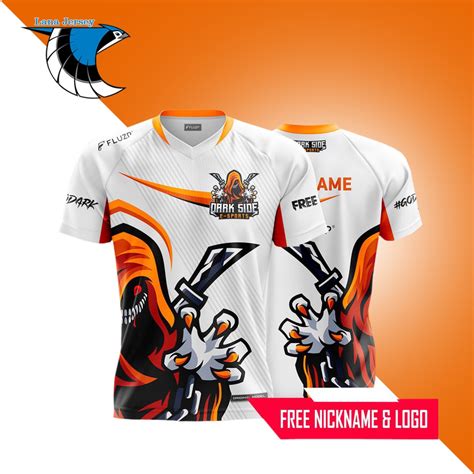 Jual Jersey Baju Kaos Guild Gaming Freefire Ff Mobile Legends Ml Pubg