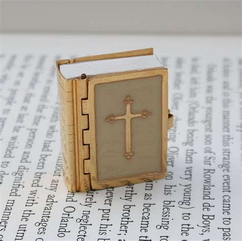 Miniature Bible Real Bible with Full Text Tiny Religion