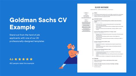 Goldman Sachs CV Examples UK Templates 2025 Resume Io