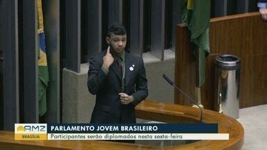 Bom Dia Amaz Nia Estudantes Do Participam Do Projeto Parlamento Jovem