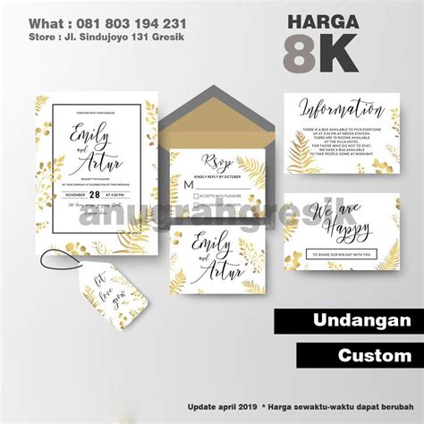 Desain Amplop Undangan – Sketsa