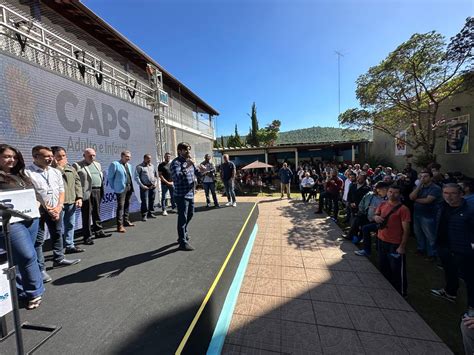 André Do Prado Inauguração Do Novo Caps Infantil E Das Novas