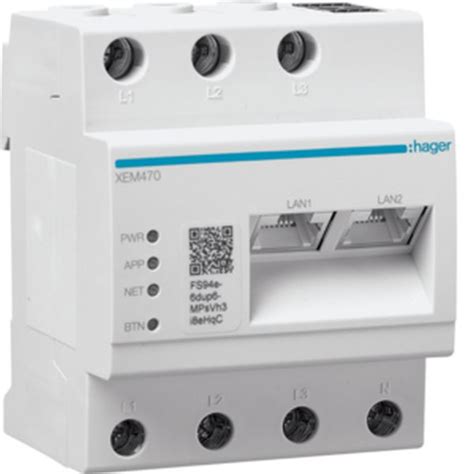 Hager Controller XEM470 Energie Management flow | elektromax24