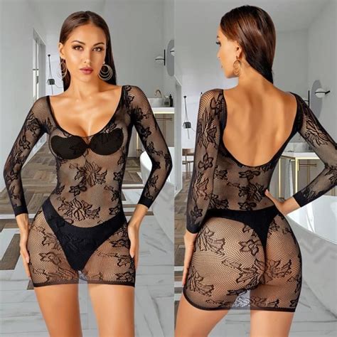 Pyjama Robe de nuisette érotique Sexy sous vêtements Porno Lingerie grande taille vêtements