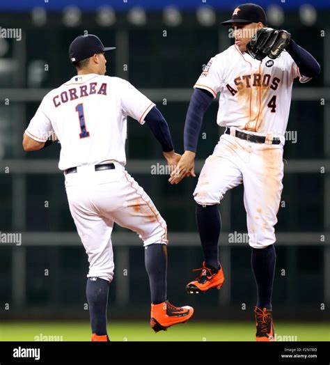 Houston Tx Usa 21st Sep 2015 Houston Astros Shortstop Carlos