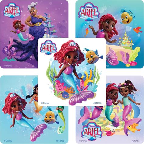 Disney Jr. Ariel Stickers - Stickers from SmileMakers