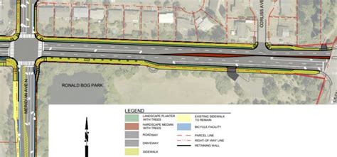 shoreline sticks   street revamp  pushback  trees