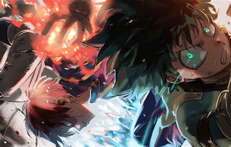 Mha Deku And Bakugou