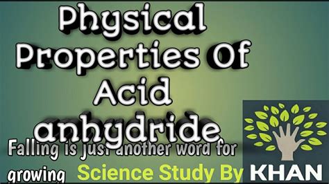 Acid Anhydride Examples