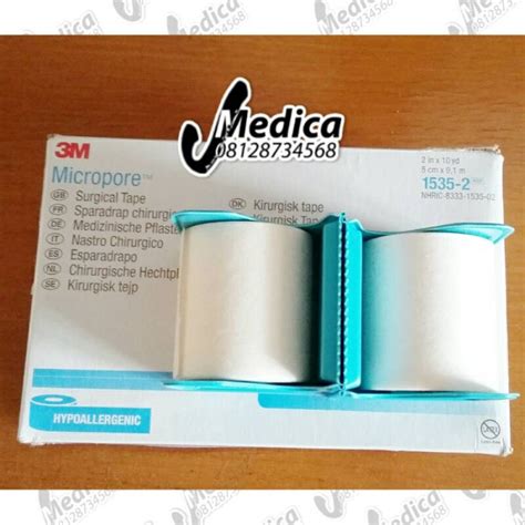 Jual Plester Micropore 3m 2 INCH - JMEDICA | Tokopedia