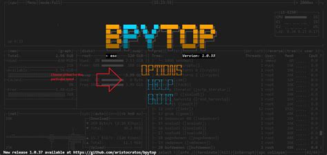 Bpytop Linux Freebsd