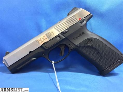 Armslist For Sale Ruger Sr Acp Full Size Round Double