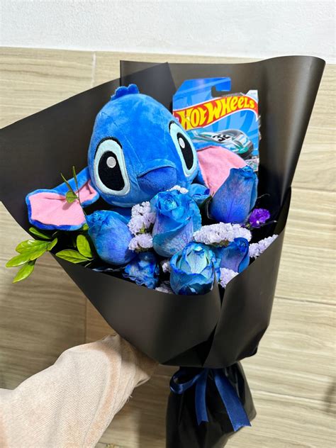 Ramo De Rosas Azules Dia Del Novio Hot Wheels Rappi