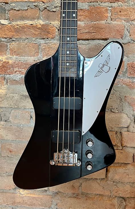 Gibson Thunderbird Bass Ebony | Reverb