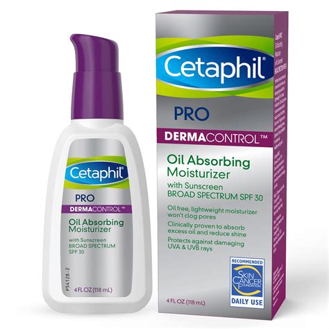 Cetaphil Pro Dermacontrol Oil Absorbing Moisturizer Spf Oz