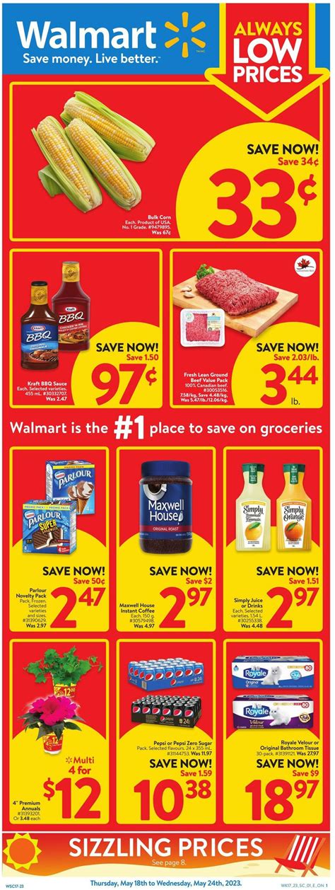 Walmart Flyer May Terry Katusha