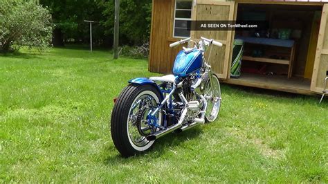 1973 Harley Davidson Ironhead Sportster Bobber Chopper Metalflake Kandy