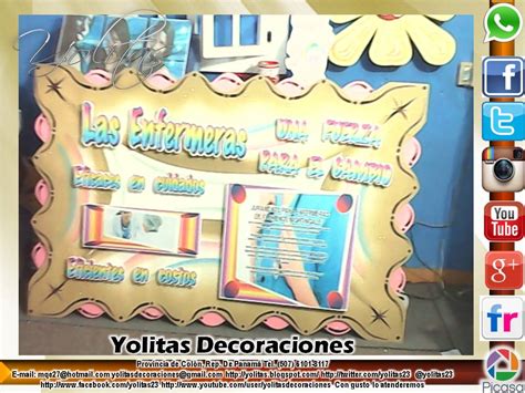 Yolitas Decoraciones Murales Para Enfermería Provincia De Colón