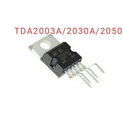 Tda2003A 2030A 2050 Audio Power Amplifier Shopee Malaysia