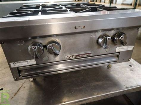 Southbend 24 4 Burner Hot Plate Gas Roller Auctions