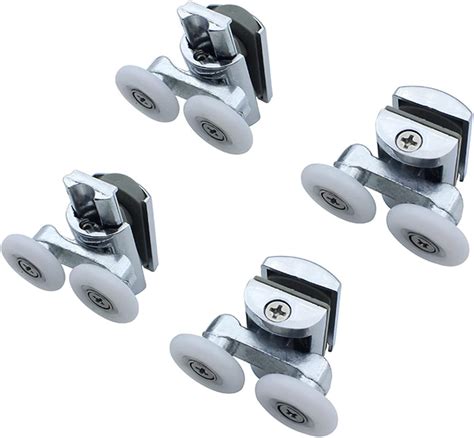 Shower Door Wheels 23mm Shower Door Rollers Bottom 4pcs Uk Diy And Tools