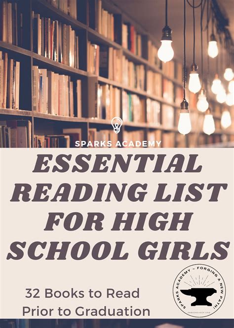 Essential Reading List for High School Girls | Sparks Academy