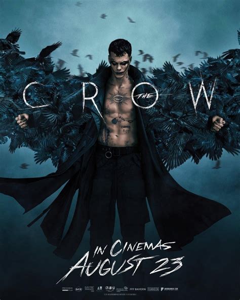 The Crow Il Corvo Bill Skarsg Rd Il Nuovo Eric Draven Nel Poster