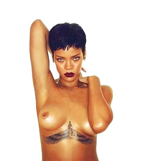 Rihanna Exposing Totally Nude Body On Private Photos Porn Pictures XXX Photos Sex Images