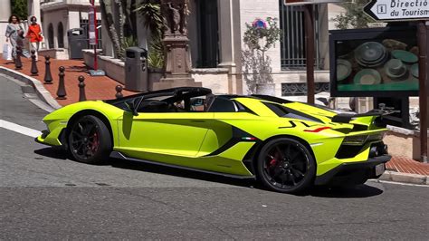 SUPERCARS In MONACO 2023 56 SVJ Roadster SV Roadster 765LT 600LT