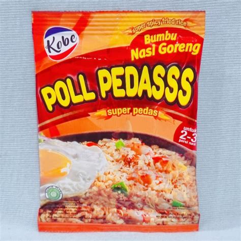 Jual Kobe Bumbu Nasi Goreng Poll Pedasss Pcs Shopee Indonesia