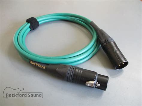 Mogami W2549 Green 5 FT Gold XLR Male To XLR Female Reverb