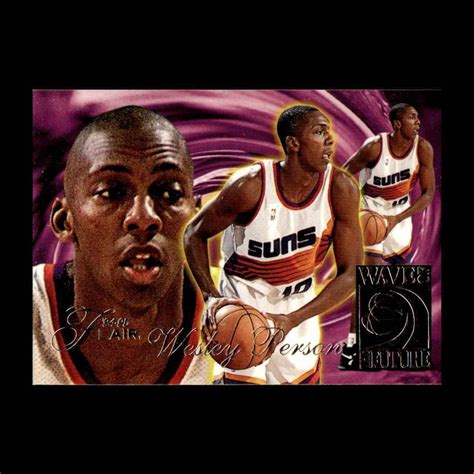 Wesley Person 1995 96 Fleer Rookie Phoenix Suns 9 R328E 7 EBay